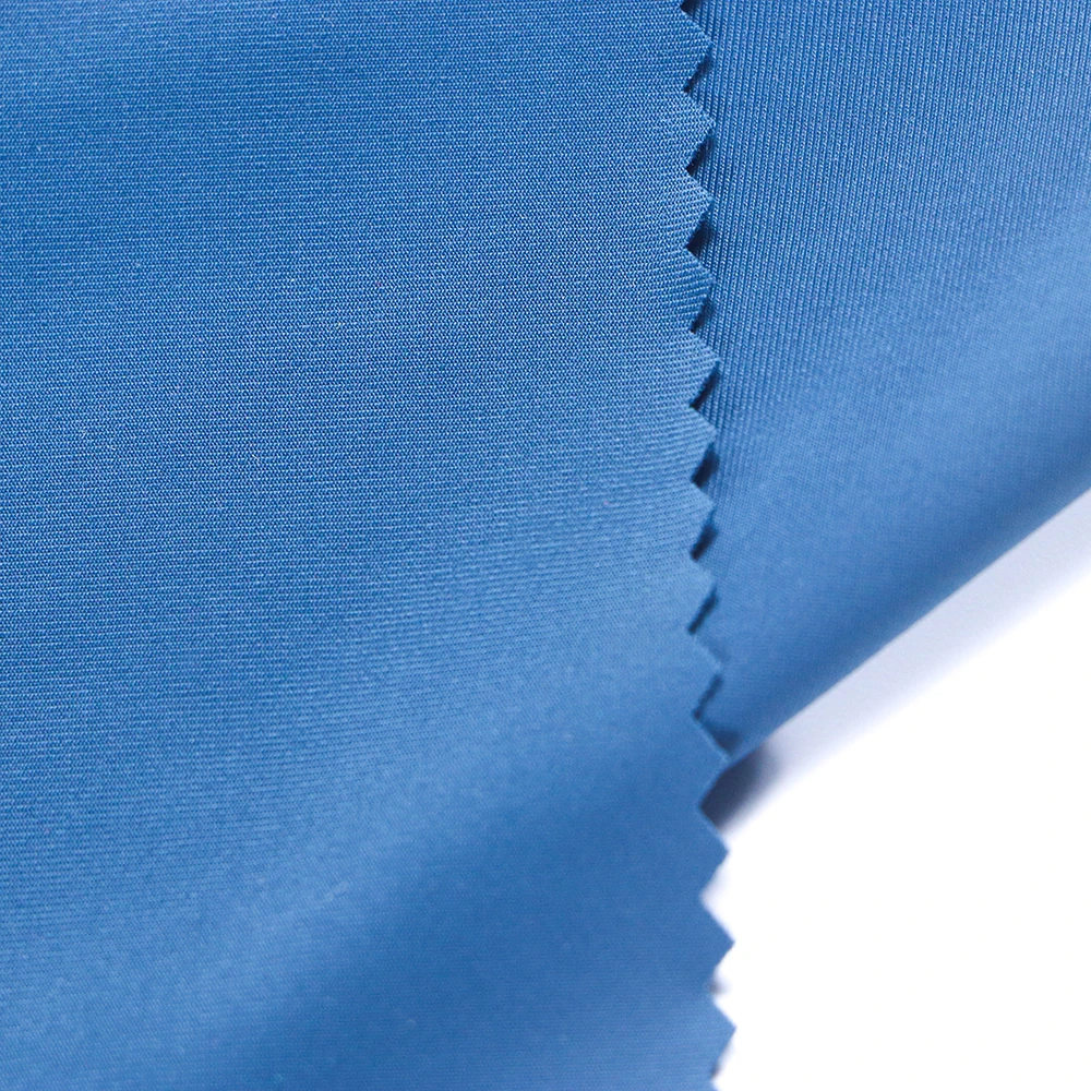 High Quality Solid Fabric 82% polyester 18% Spandex Material Knitted Interlock Fabric For Yoga Wear