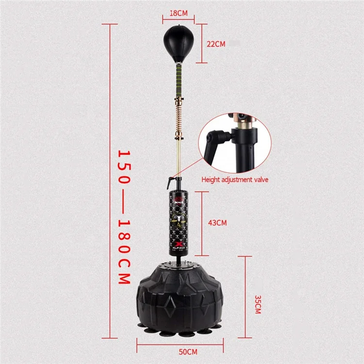 OEM Gym Training Reflex OEM Cobra Bag Speed Bag Free Standing Boxing Punching Bag