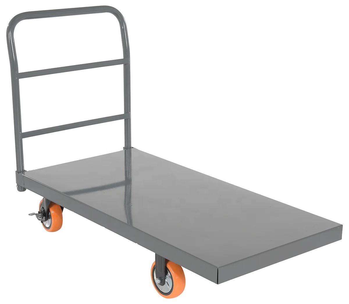 Top Quality folding moving steel heavy duty platform handtruck Steel Deck Platform Truck