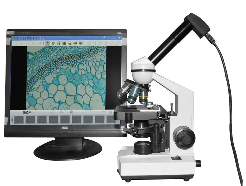 Wholesale High Definition 0.35MP VGA Industrial Electron Digital Microscope with Professional Image Software for Phone Repair