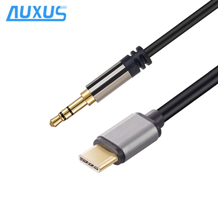 Кабель с разъемом USB типа C для 3,5 мм стерео аудио кабель для мобильного телефона, наушники для ноутбука