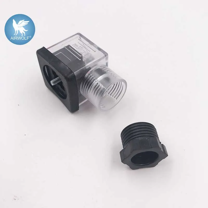 DIN43650A  apply to 0200 solenoid valve coil 3 pin din connector