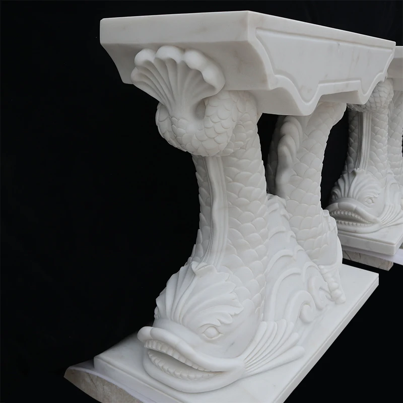 Designer Pedestal Base Table Light Transmission Jade red jade table legs