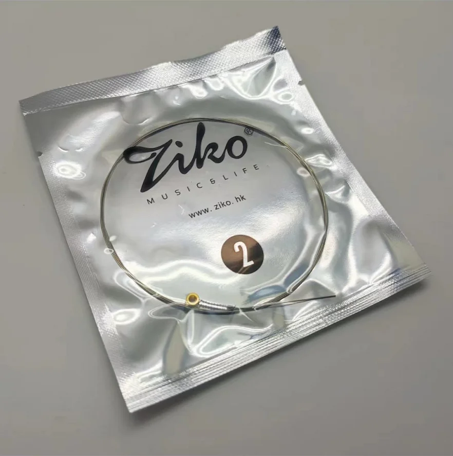 DR-011-2 Ziko Acoustic single guitar strings bulk 2nd 12PC set