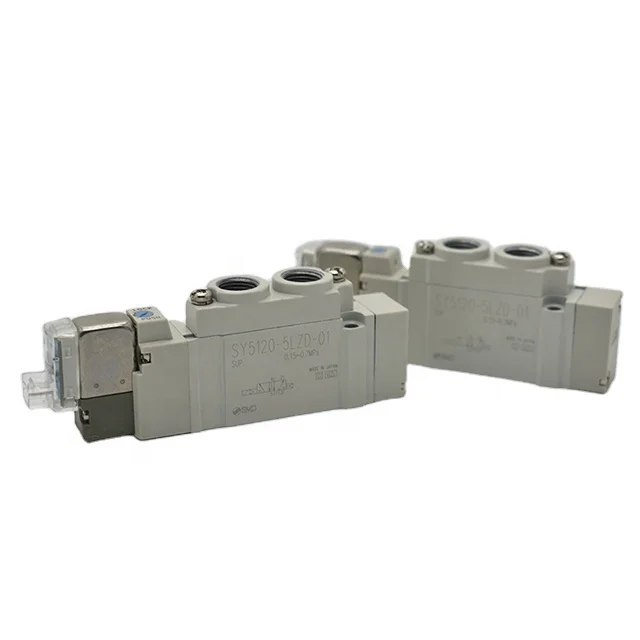 
 SMC SY5120/5220/5320-4/5/6LZ/LD/LZE/LZD-01-C4-C6-C8-Q порт 12V электромагнитный клапан  