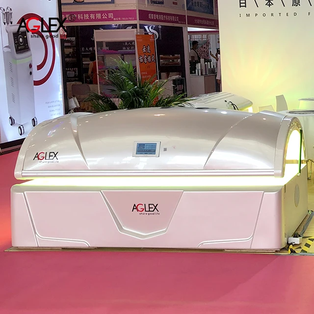 AGLEX whole body Biophoton Infrared LED Phototherapy Collagen stimulates skin tightening and whitening cockpit imported from Jap