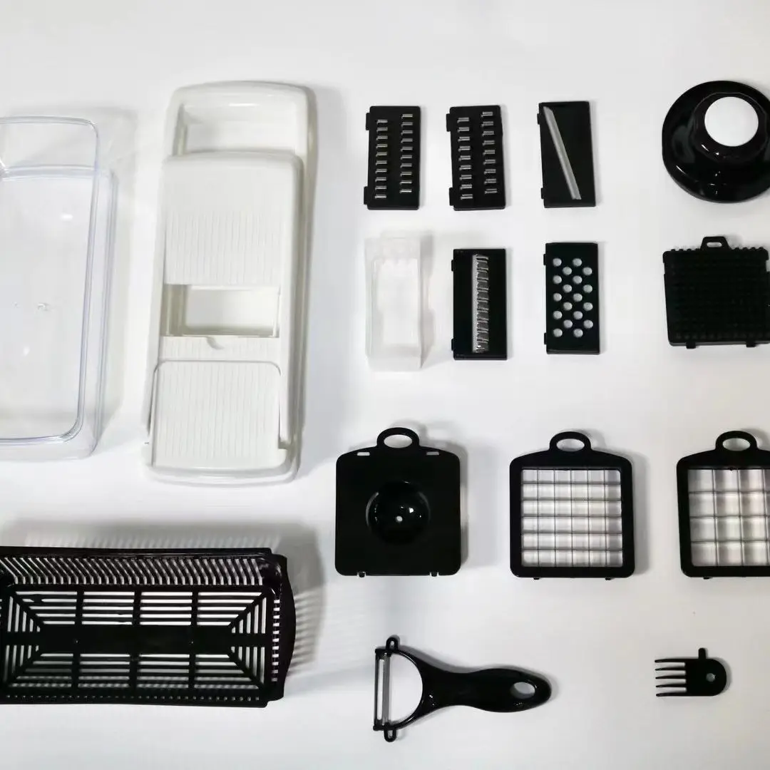 Kitchen multi 15 In 1 manual mandoline fruit cutter onion dicer veggie slicer vegetable chopper