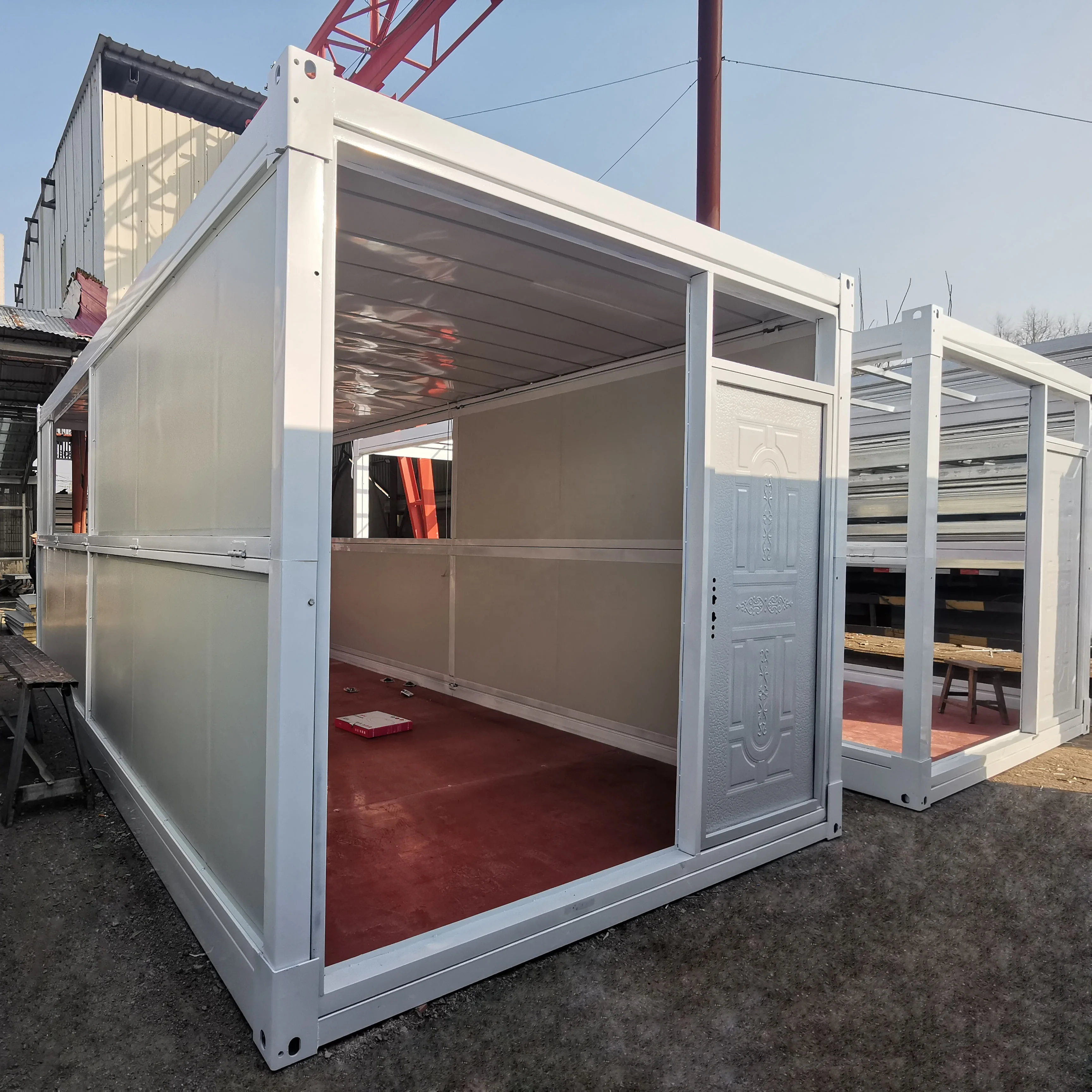 Производство Складного Контейнера дом для временной больница панельного дома
