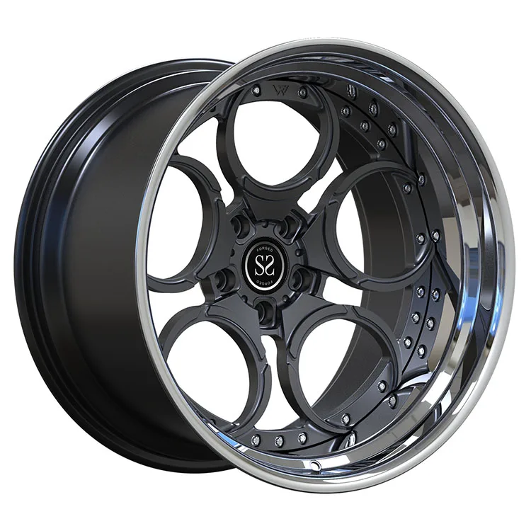 Fit For Chevy Corvette C5 5  Staggered 19 and 20 inches  Custom 2-PC Forged Alloy Rims 5x120.65
