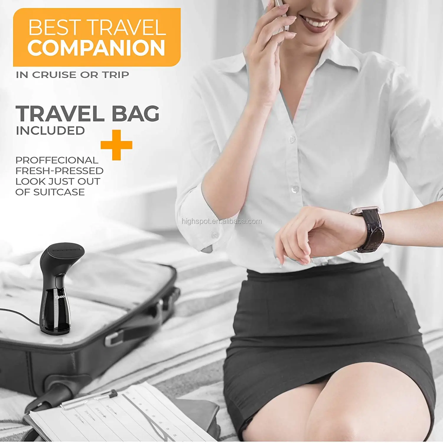 Отпариватель для одежды для путешествий и дома портативный отпариватель для одежды и ткань без петель растяжимый, безопасный и удобный