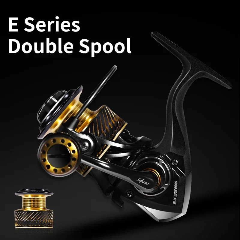 Vikinger Fishing Spinning Reel 5+1 Ball Bearing Carp Fishing Reel Less Line Friction Smoother Casting Spinning Reel