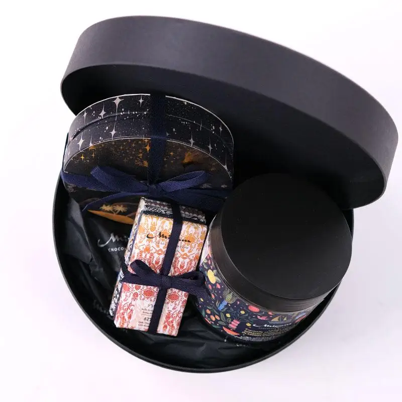 Factory Wholesale Custom Candy Tea Bag Chocolate Paper Tubes Packaging Box Craft Paper Tube