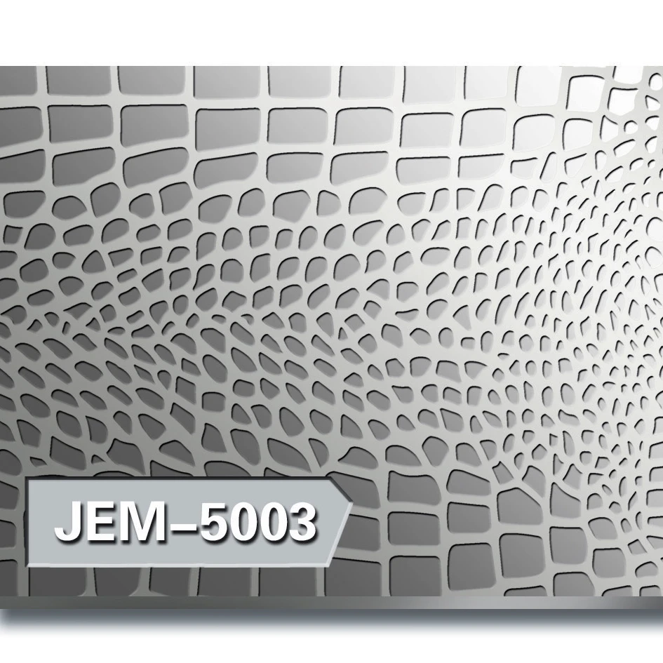 leather embossed press plate mould for mdf high glossy decorative panel