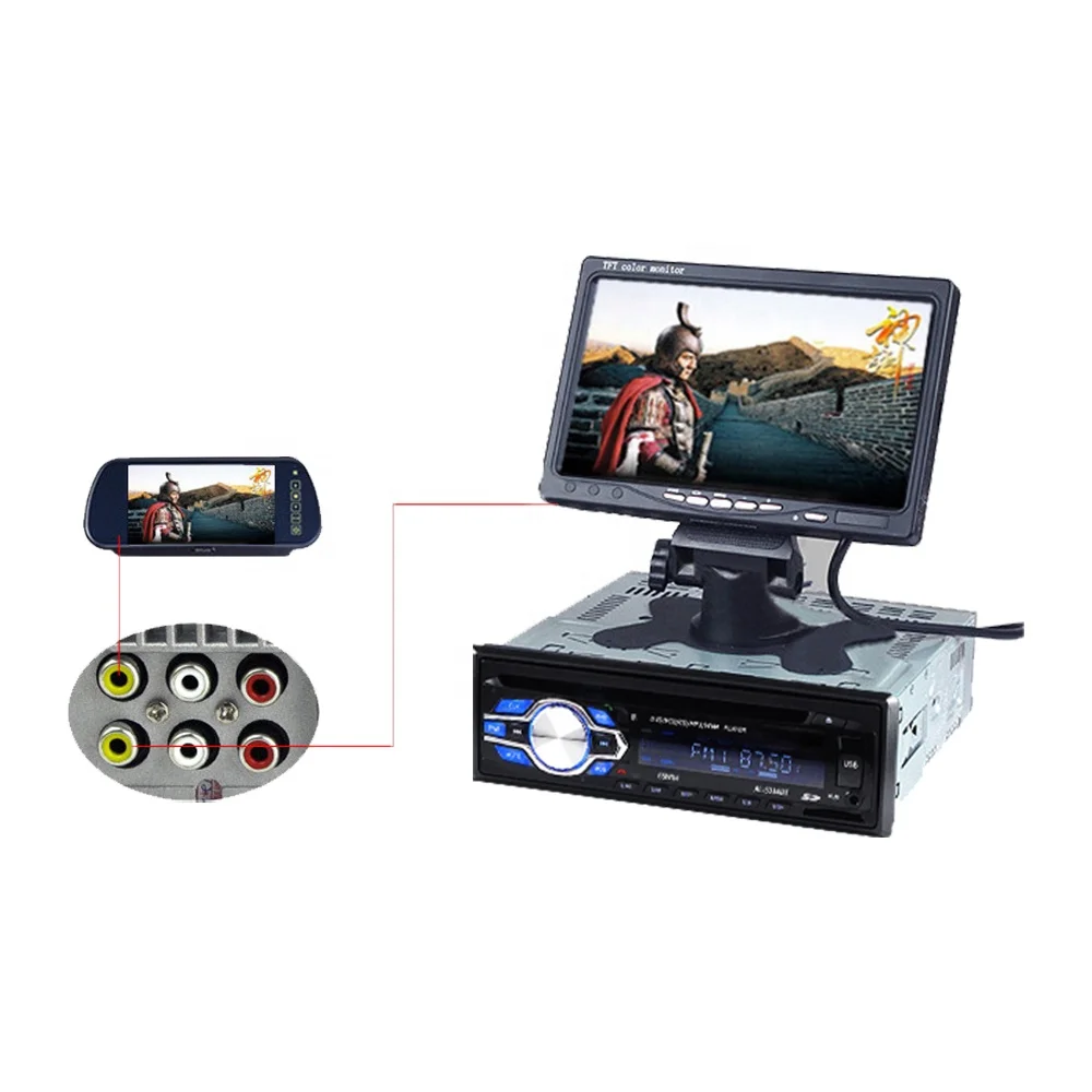 Manufacturer High Quality Low Price Auto Radio Stereo 12V and 24VBT Car DVD Player