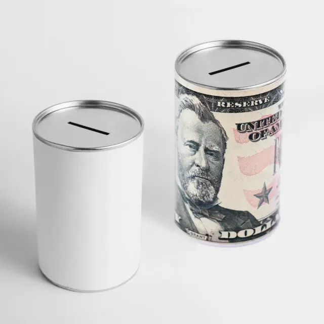 scatola tubo Collection Boxes Ticket Box Paper Tip Container cardboard donation box 4.5 inch Paper Tube Coin Bank