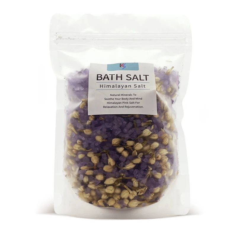 100% Natural Self-Care Set Himalayan Pink & Epsom Bath Salts Essential Oils with Optional Scents Handcrafted Bath Foot Soak