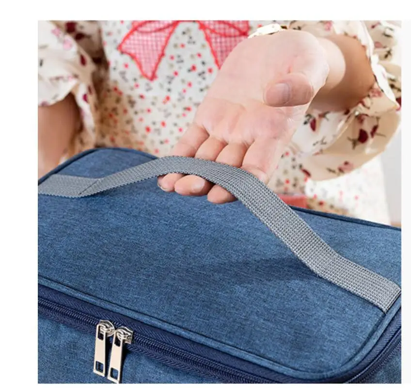 Portable Picnic Bag Insulated thermo bag insulated Pouch School Food Storage lunch cooler Bags