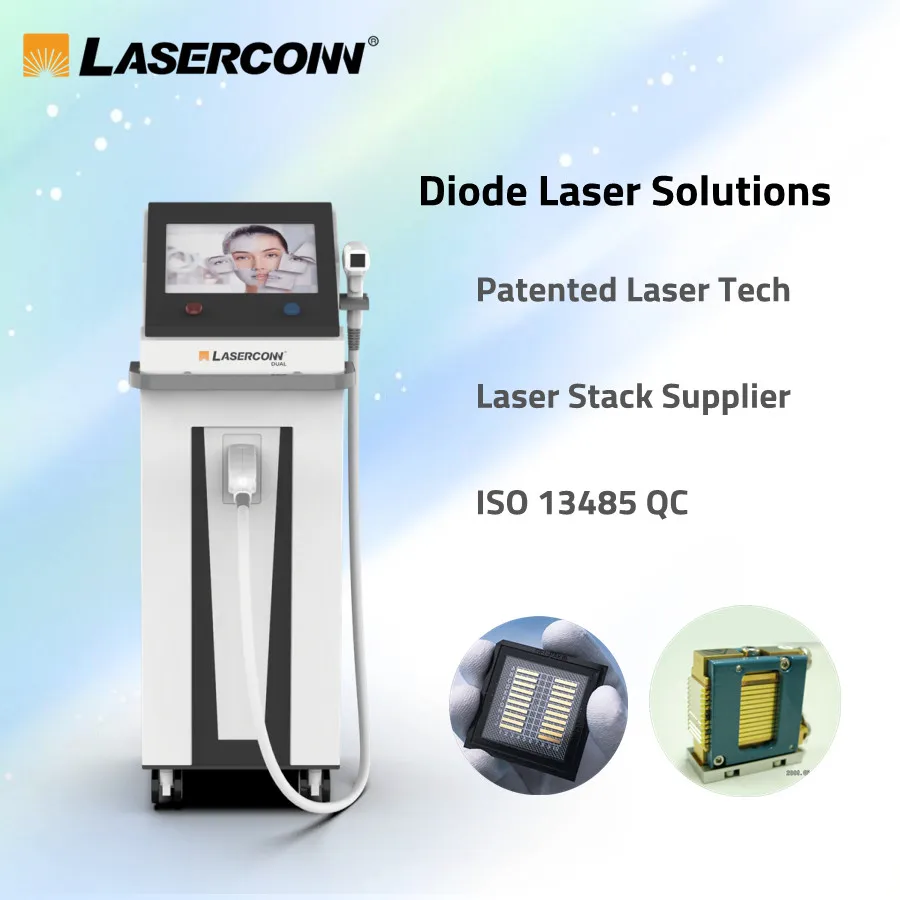 4 Wavelengths Diode Laser Permanent Hair Removal Laser Machine
