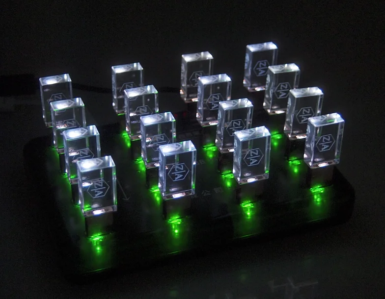 Memory Stick Printing Logo Pendrive Metal Crystal Led Usb Flash Drive Flash Disks 32Gb Thumb Drive Wholesale Usb Keys 128Gb