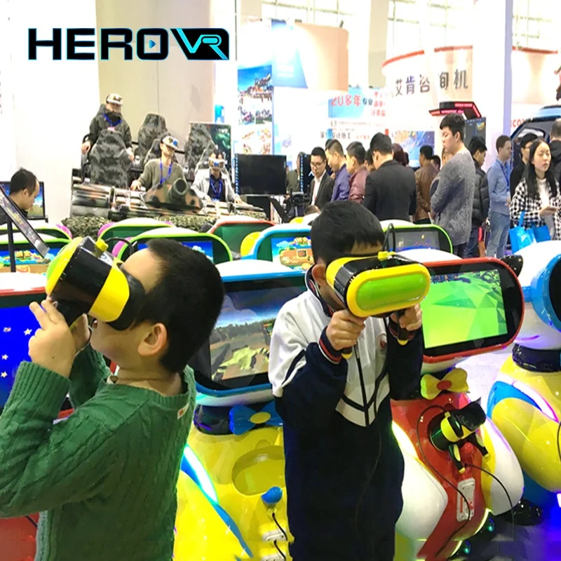HEROVR Amusement Park Virtual Reality Kids Vr Children Games Machine Commercial Coin Operated Machines