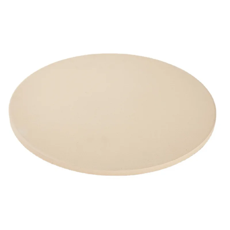 Термостойкий 13-дюймовый Классический круглый огнеупорный кордиеритовый Набор Для Выпечки Пиццы лавового камня с подставкой для обслуживания