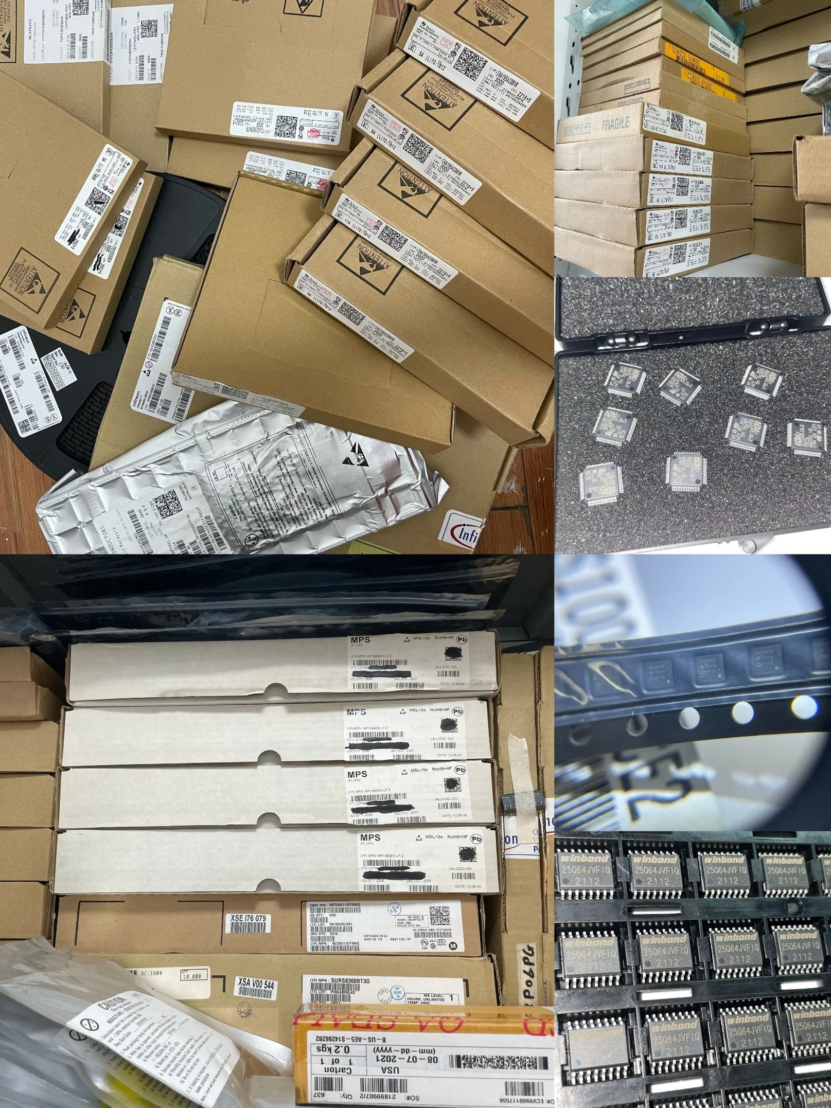 Electronic components, integrated circuit  IC controller chip  original MAX1718EEI   0440003.WRA  0501015.WRS  0805L075SLYR