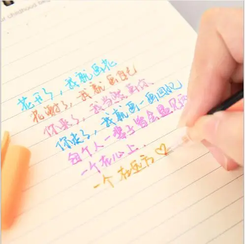 Superior Quality Gel Pens Glitter Vibrant Neon Colors Non-Toxic For Adult Coloring Book Drawing Art Pen