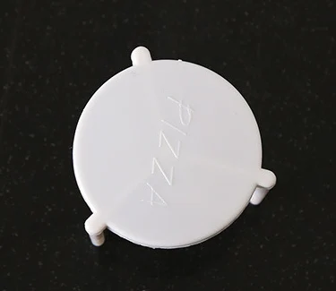 Wholesale disposable plastic pizza tripod saver pizza stand for pizza delivery