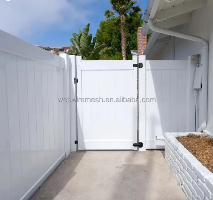 6*8FT Vinyl PVC Plastic Privacy Fence Panels for Home Farm Garden Fencing