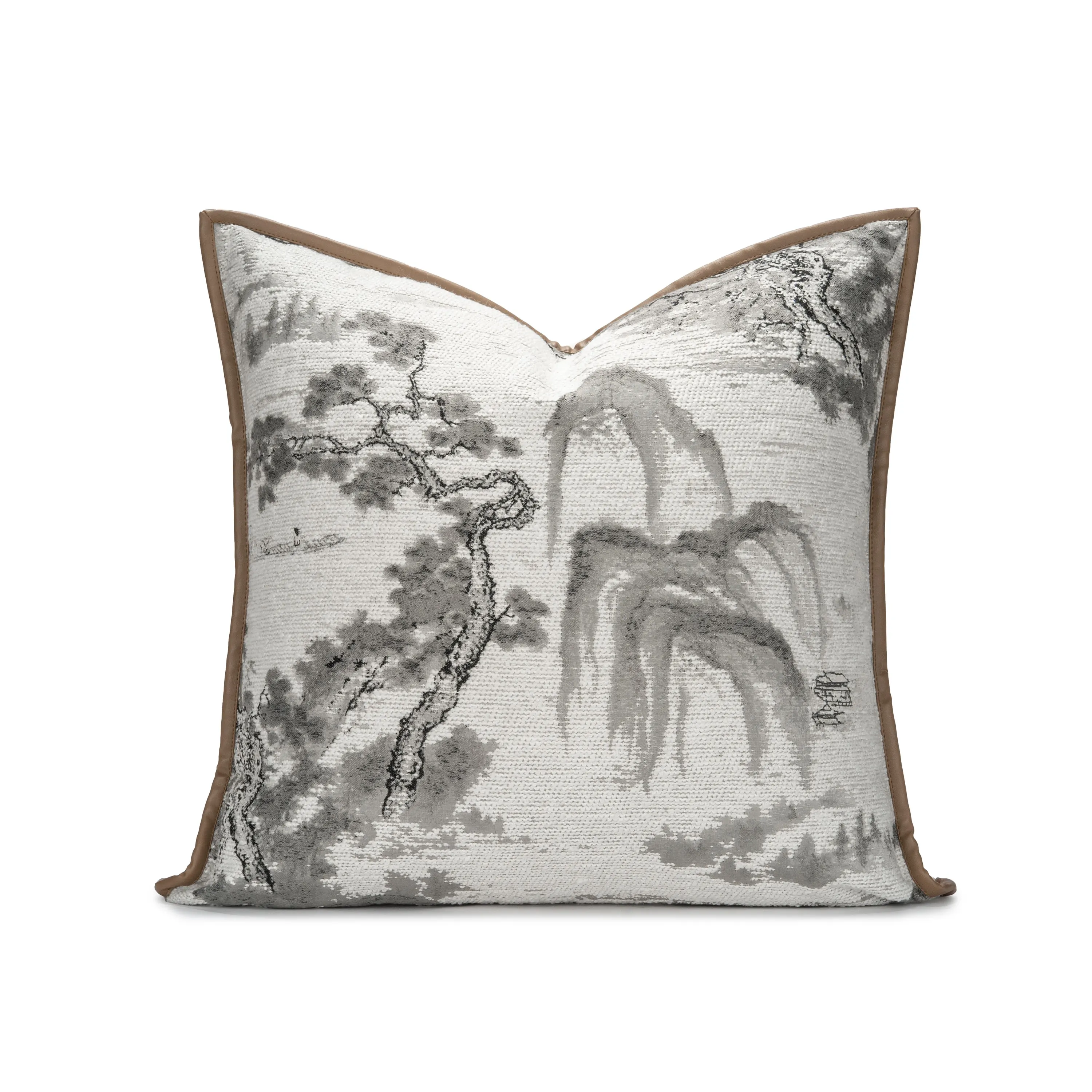Yuanhee 50*50cm design comfortable high quality square pillow Suitable for decorative hotel living room sofa pillow cushion set
