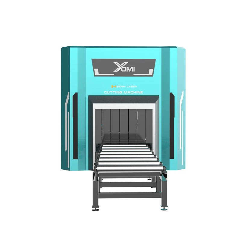 Yomi High Efficiency Cnc I-beam Angle Steel Profile Cut H Beam Cutting Machine Plasma Beam Cutting Machine