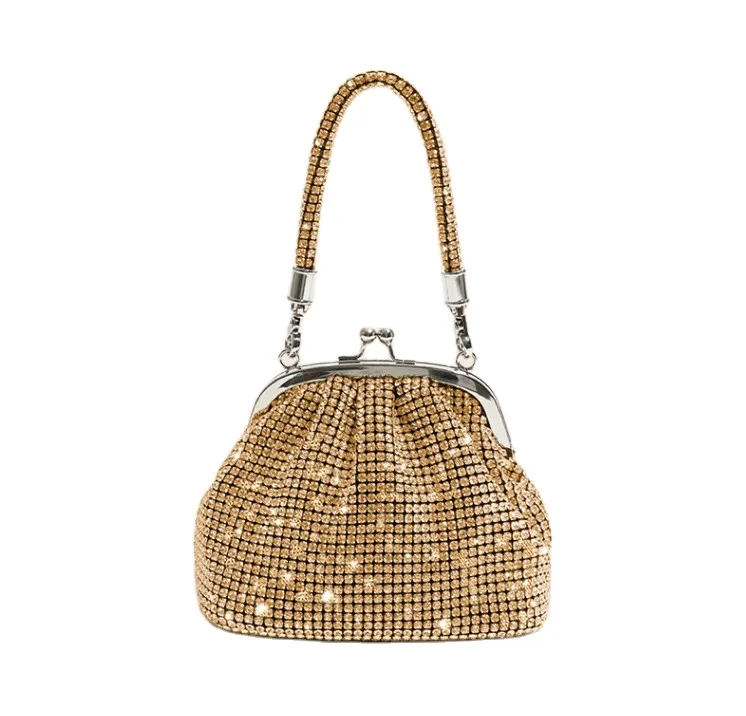 Rhinestone Bag Clutch Purse for Women Purses and Handbags 2023 Wholesale Rhinestone Clutch Bag Luxury Wedding Party Evening Bags