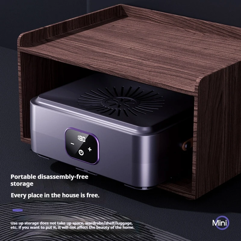 Folded Electric Clothes Dryer Smart Drying Rack Hang Dryer Machine Portable Travel Warm Air Dryer With Timing For Home