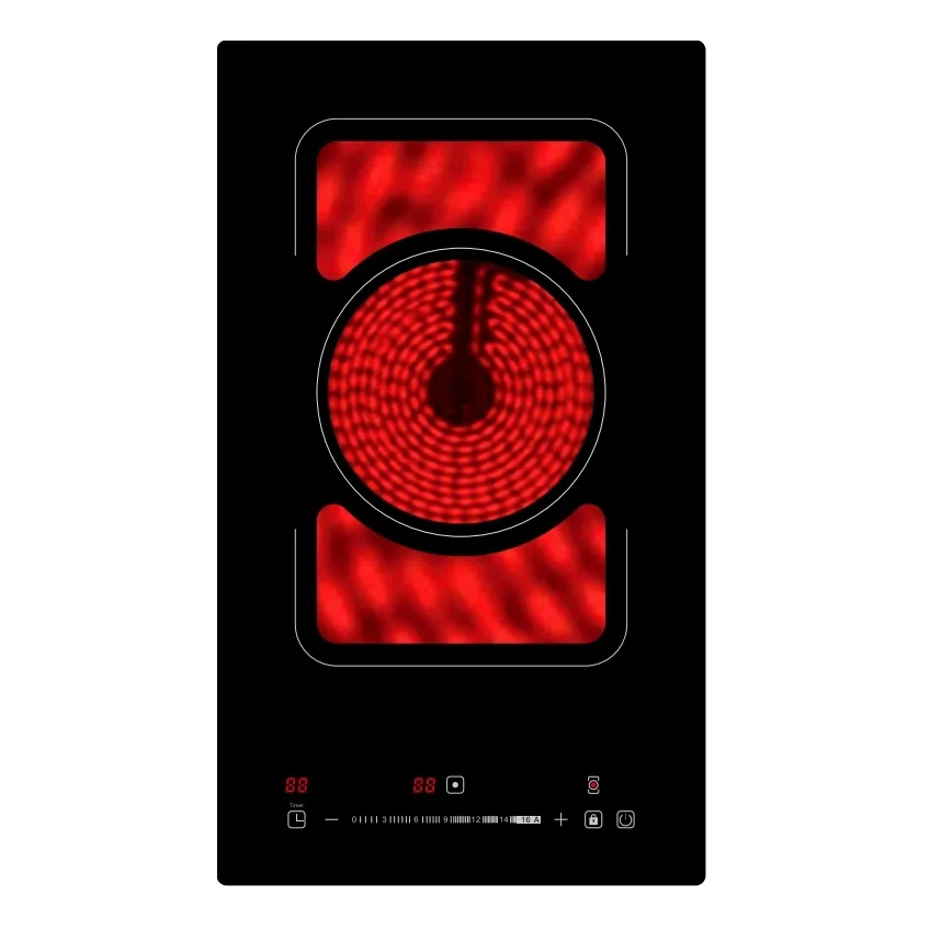 Single Electric Infrared Zone Halogen Control Vitro Ceramic Cookter