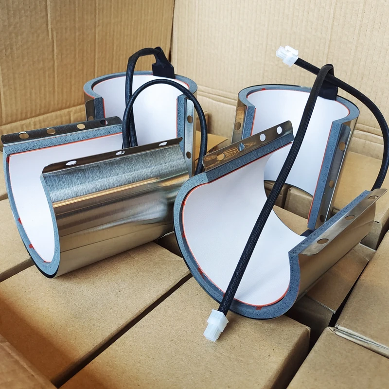 Hot sale sublimation heat press silicone mug heating element 11oz 15oz in all size