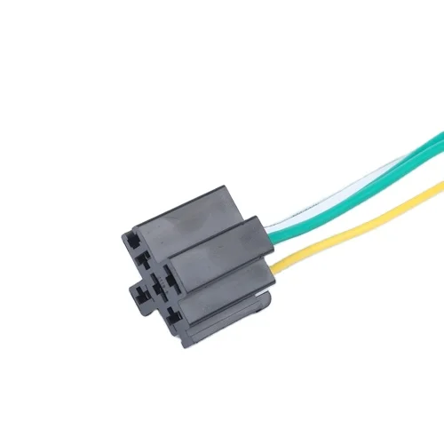 Нормально закрытый Универсальный черный крепежный разъем, автомобильный релейный разъем, оптовая продажа