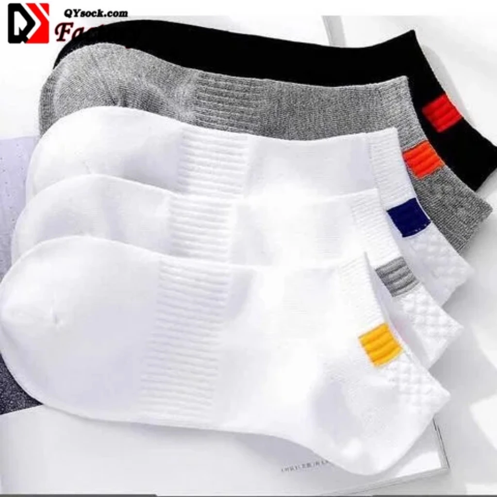 men striped business socks breathable socks sweat absorbing socks