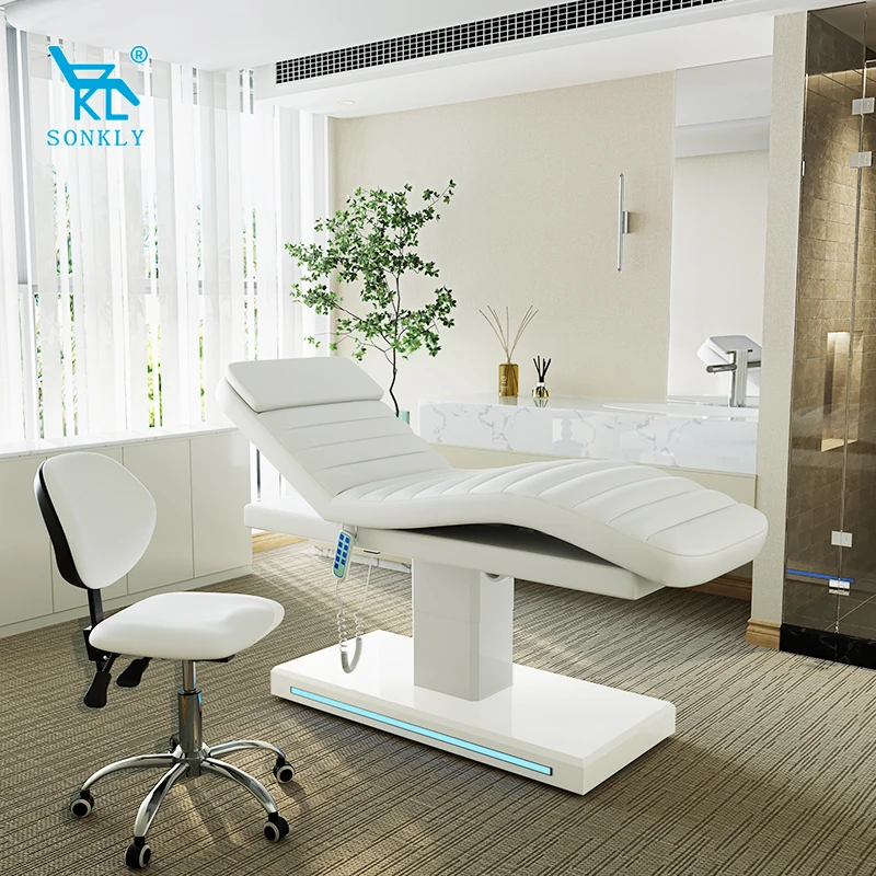 SONKLY Wholesale lash bed Electric Salon Massage Bed Spa Bed Beauty Chair Factory Outlet