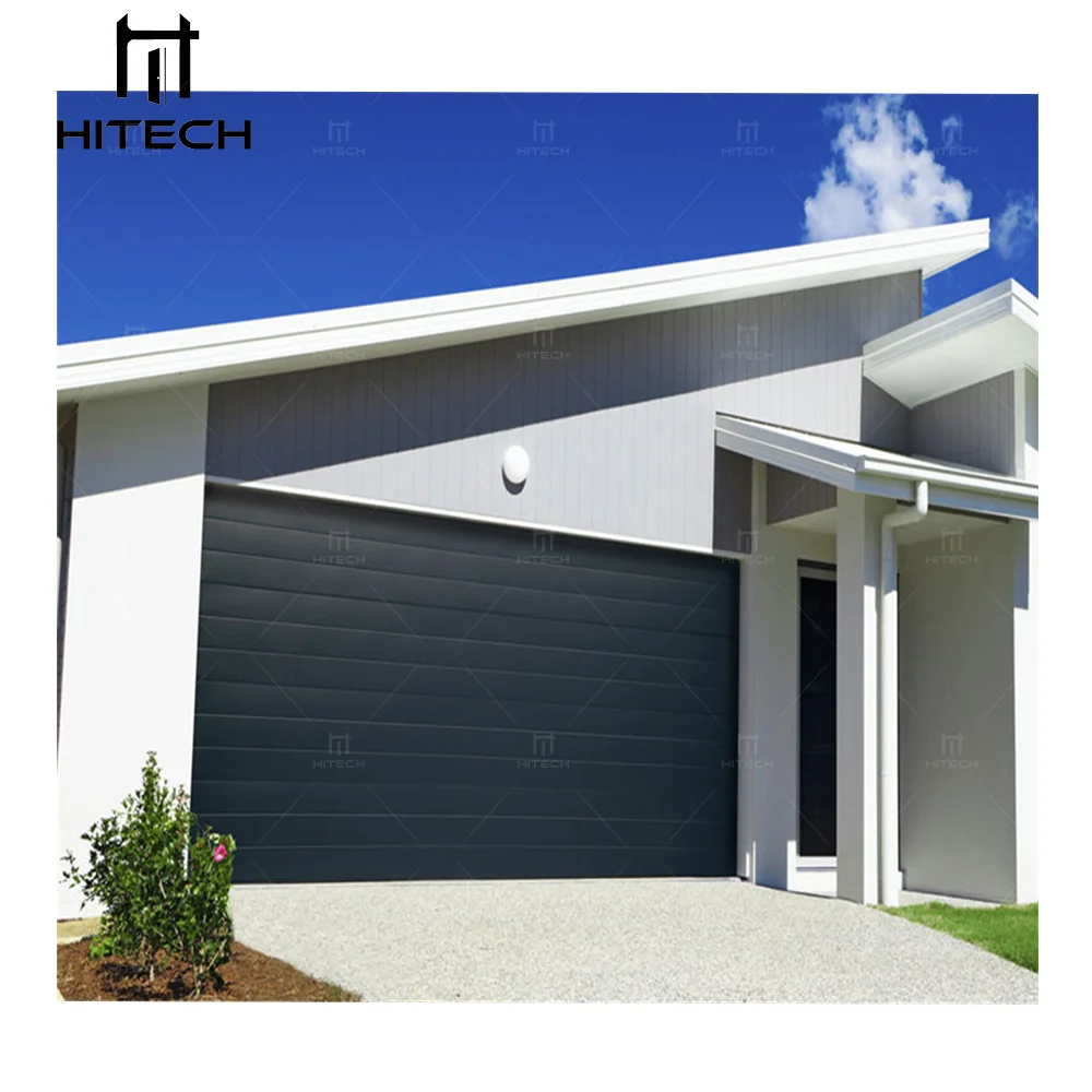 Hitech 15 футов широкоизолированная пешеходная дверь акриловая гаражная алюминиевая для жилых гаражей