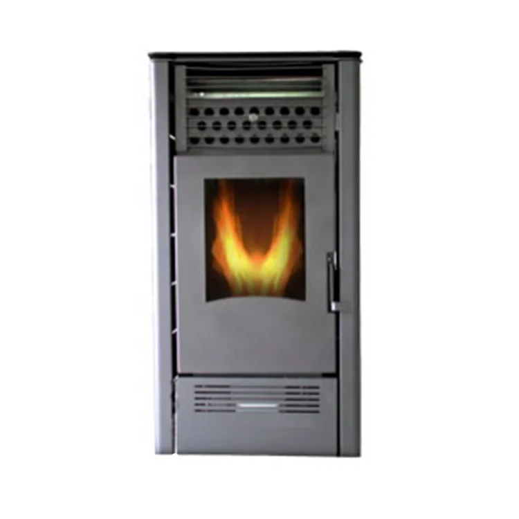 HEYING newest 12kw safe Modern design Wood Pellet indoor air pellet stove