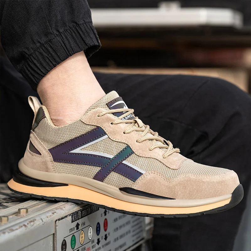 Factory Price Direct Anti Smash And Anti Stab Industrial Protective Safety Shoes Men Work Shoes