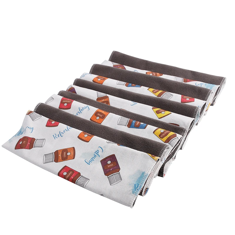 Organic Reusable Paperless Baby Cloth Kitchen Towels Eco Friendly Paper Custom Printed Cheap Unpaper towel