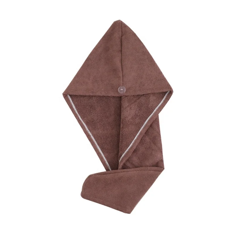 Microfiber Hair Towel Wrap Super Absorbent Quick Dry Hair Turban for Drying Curly Long Thick Hair women