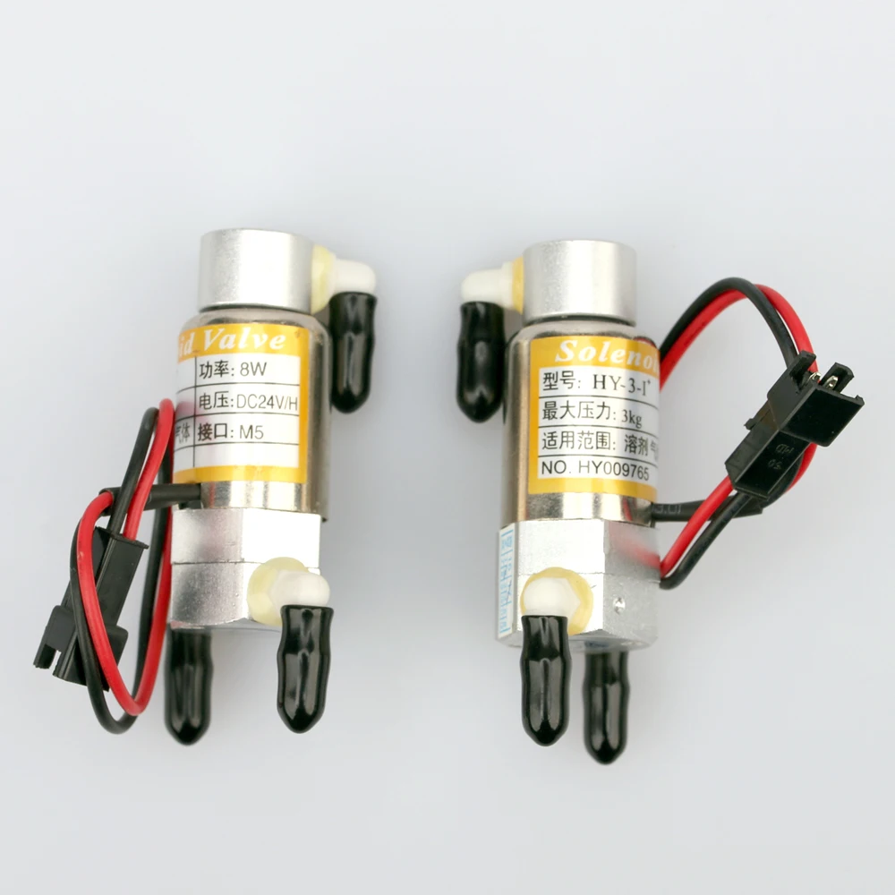 Printer parts 8W 24V 3 way Solenoid Valve for Infiniti Challenger Printer