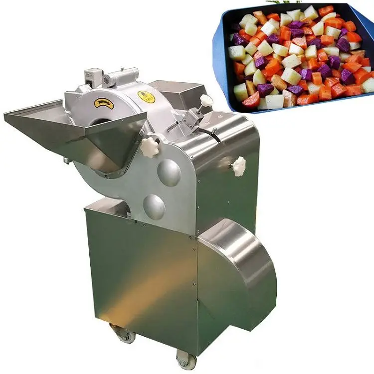 Hot sell air cooled  dice cube ice machine vegetable dicer machine with a cheap price