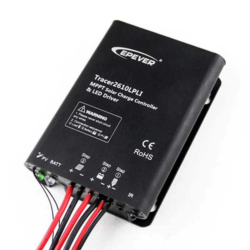 EPEVER Tracer LPLI серии Tracer2610LPLI 10A 100V MPPT умная солнечная панель регулятор 12 24V светодиодный драйвер контроллер солнечного заряда