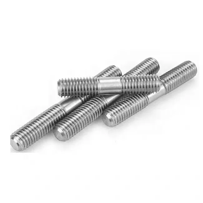 DIN938 Gr2/Gr5  titanium stud bolts