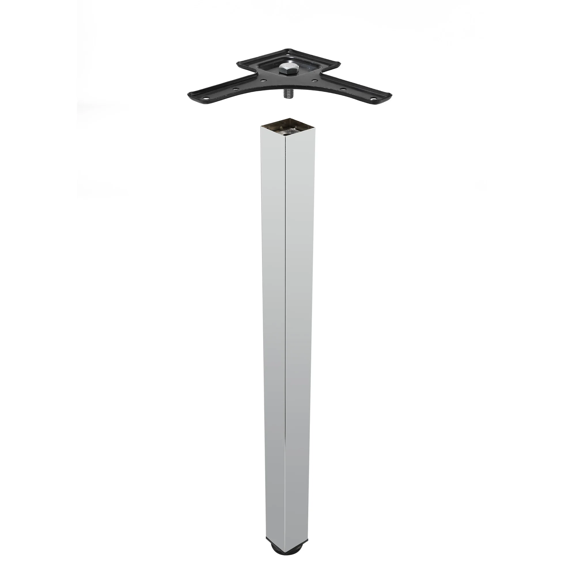 Factory square adjustable cabinet feet furniture cabinet feet metal sofa support feet hardware wholesale