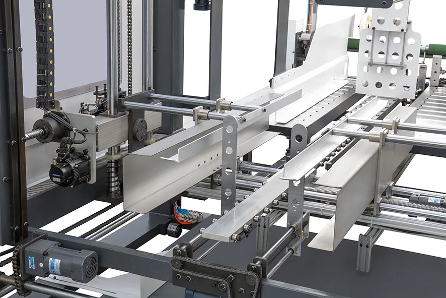 Automatic paper carton box flip flop stacking machine