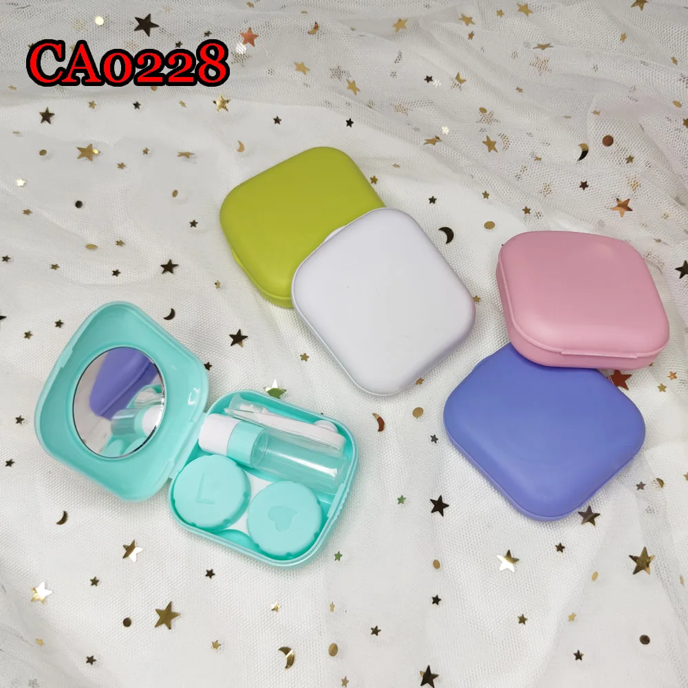 Карманные контактные линзы Mate Box, маленькие наборы для путешествий, футляр для очков CA0228